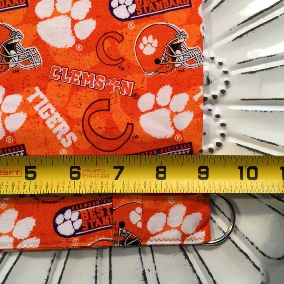 CLEMSON Tigers BAG & KEYCHAIN - Picture 7 of 7